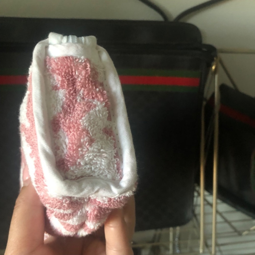 NWOT Dior Terry Cotton Zip Pouch - Picture 3 of 6